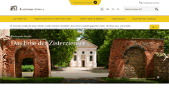 Desktop Screenshot of kloster-altzella.de